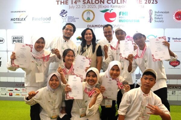 8 Murid Berkebutuhan Khusus yang Jadi Wakil Indonesia Raih 7 Perak dan 1 Perunggu di Ajang Tata Boga Internasional